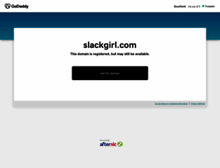 slackgirl.com screenshot