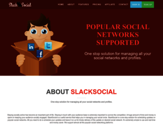 slacksocial.com screenshot
