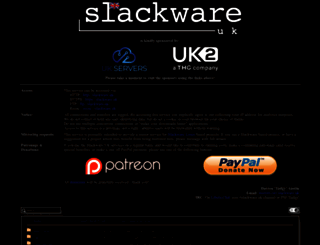 slackware.org.uk screenshot