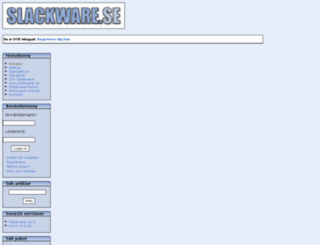 slackware.se screenshot