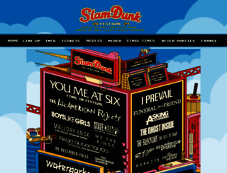 slamdunkfestival.com screenshot