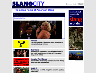 slangcity.com screenshot