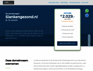 slankengezond.nl screenshot