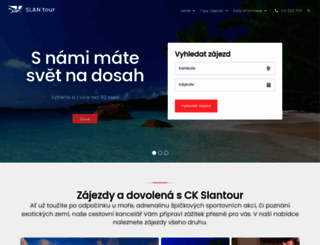 slantour.cz screenshot