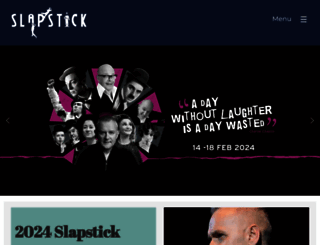 slapstick.org.uk screenshot