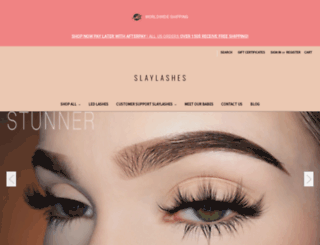 slaylashes.com screenshot