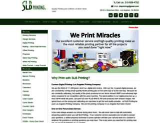 slbprinting.com screenshot