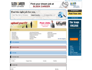 sleekcareer.com screenshot