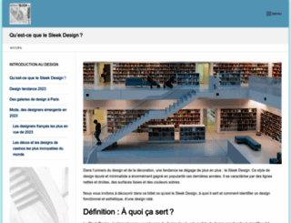 sleekdesign.fr screenshot