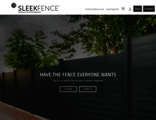 sleekfence.com screenshot