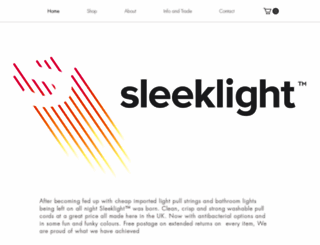 sleeklight.co.uk screenshot