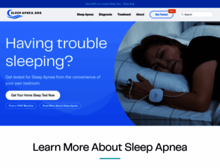 sleepapnea.org screenshot