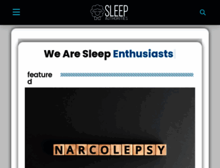 sleepauthorities.com screenshot