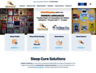 sleepcuresolutions.com screenshot