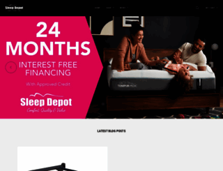 sleepdepot.net screenshot