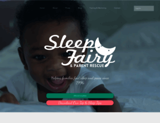 sleepfairyparentrescue.co.uk screenshot