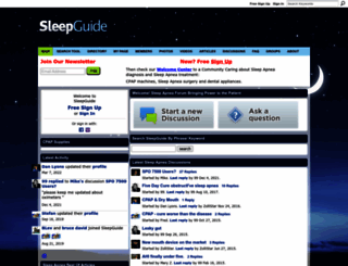 sleepguide.com screenshot