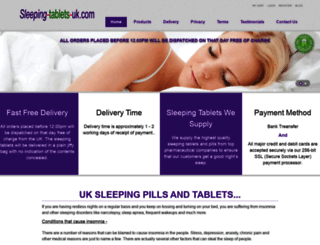 sleeping-tablets-uk.com screenshot