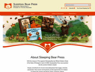 sleepingbearpress.com screenshot