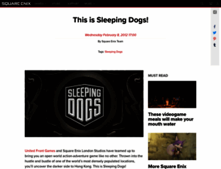 sleepingdogs.net screenshot