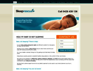 sleeprescue.com screenshot