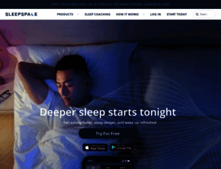 sleepspace.com screenshot