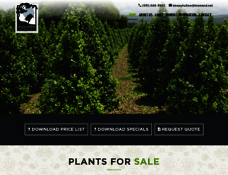 sleepyhollownursery.com screenshot