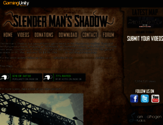 slendermansshadow.com screenshot