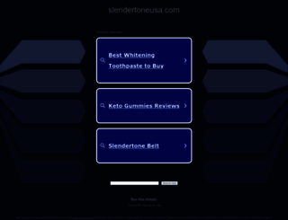 slendertoneusa.com screenshot