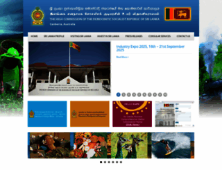 slhcaust.org screenshot