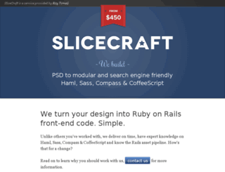 slicecraft.com screenshot