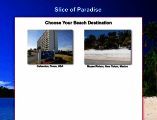 sliceofparadise.com screenshot