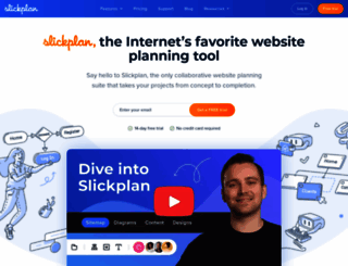 slickplan.com screenshot