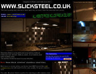 slicksteel.co.uk screenshot