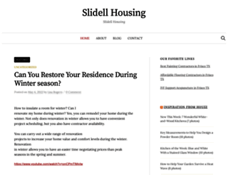 slidellhousing.com screenshot