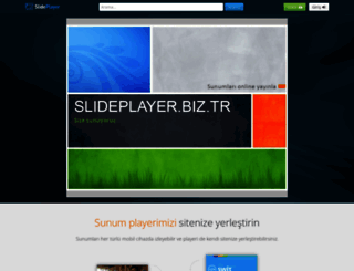 slideplayer.biz.tr screenshot