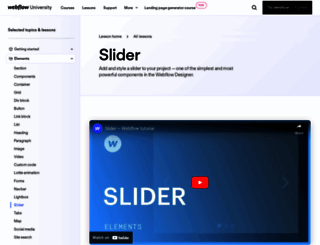 sliders.webflow.com screenshot