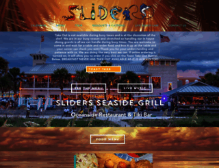slidersseaside.com screenshot