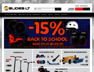 slides.lt screenshot