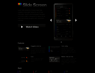 slidescreenhome.com screenshot