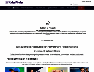 slidesfinder.com screenshot