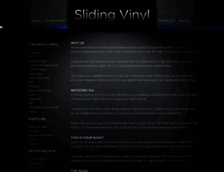 slidingvinyl.com screenshot