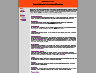 slightlyinteresting.com screenshot