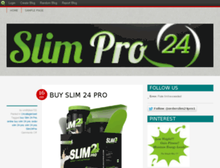 slim24pro.blog.com screenshot