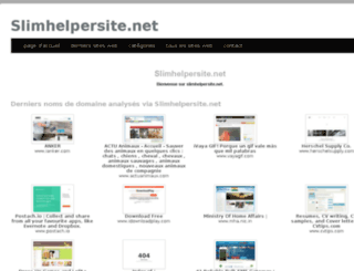 slimhelpersite.net screenshot