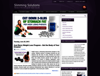 slimming-solutions.blogspot.com screenshot