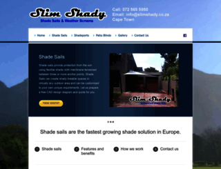 slimshady.co.za screenshot