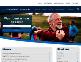slingeland.nl screenshot