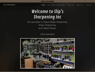 slipssharpeningstore.com screenshot
