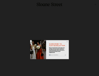 sloanestreet.co.uk screenshot
